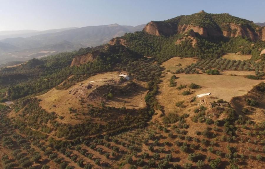 Aerial view of Sardis
