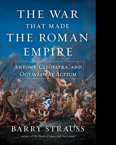 Book cover of The War That Made the Roman Empire