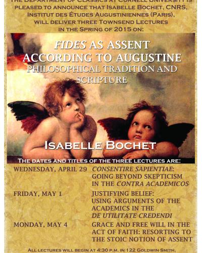 Spring 2015 - Isabelle Bochet - Townsend Lectures